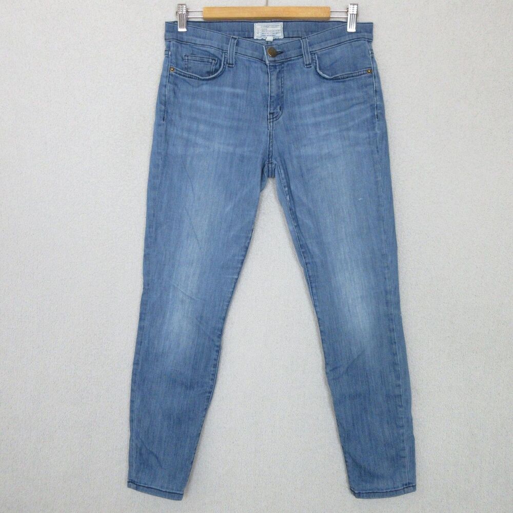 Current Elliott Jeans Womens‎ 30 Light Wash Skinny Stretch Denim
